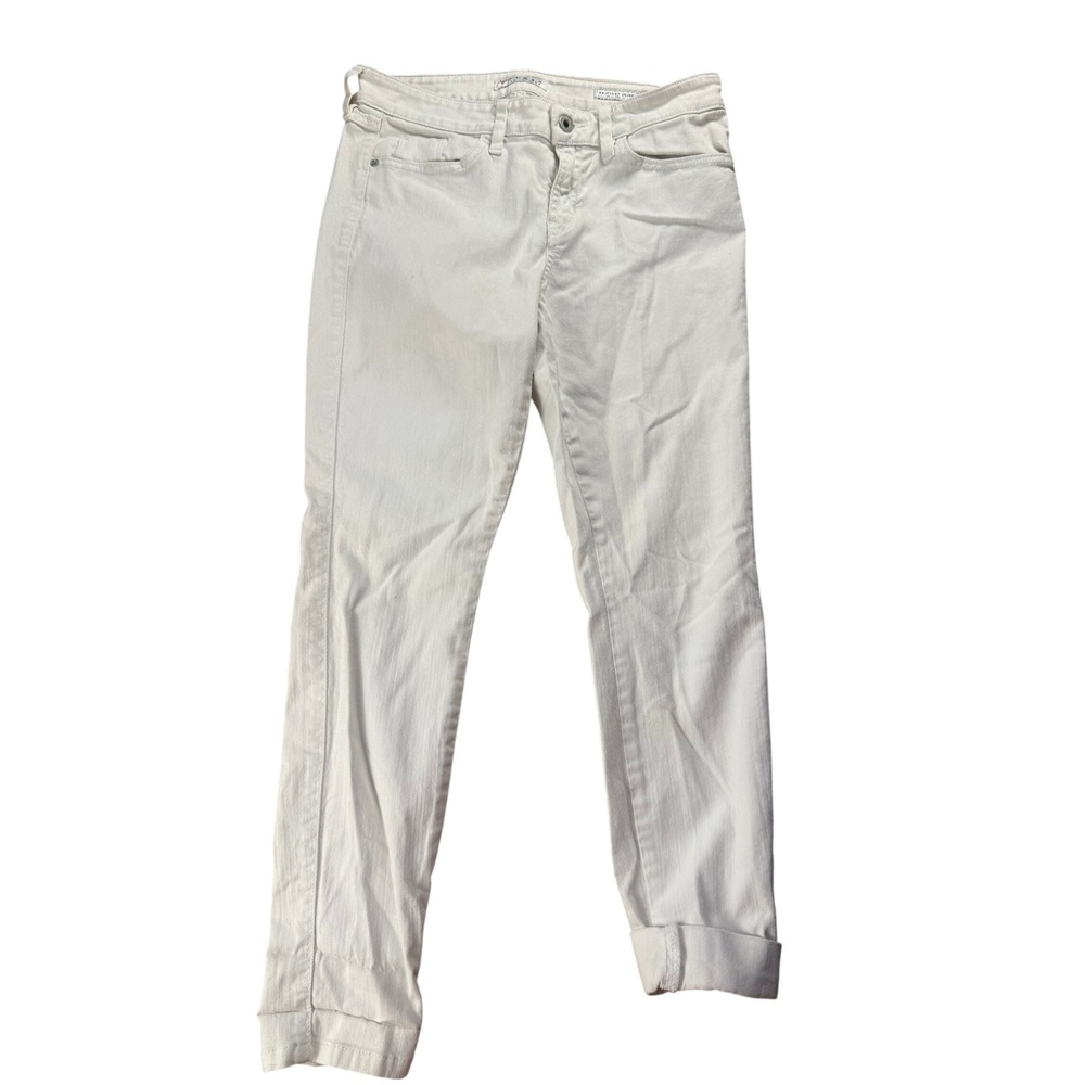 Guess Brittney Skinny Ankle Jeans Women White Size‎ 29